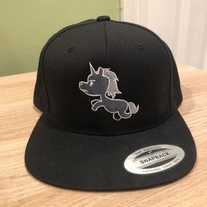 Unicorn “Makestic as FVCK” on back Snapback Hat